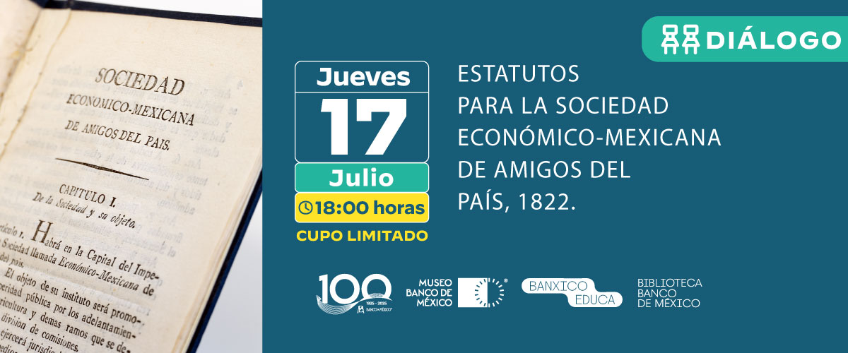 Diálogo - Estatutos para la sociedad económico-mexicana de amigos del país