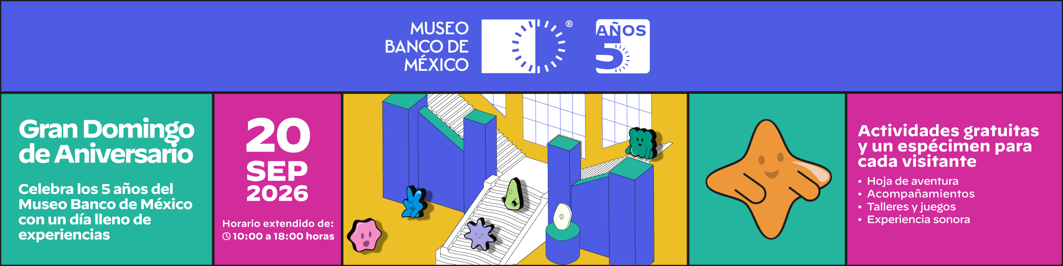 Domingo de 5° aniversario